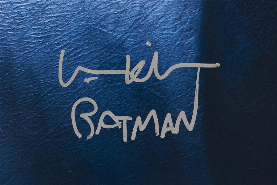 Val Kilmer Signed 16x20 Batman Photo (PSA/DNA)