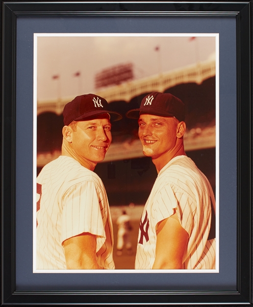 Mantle and Maris Spectacular Ozzie Sweet Framed Photograph