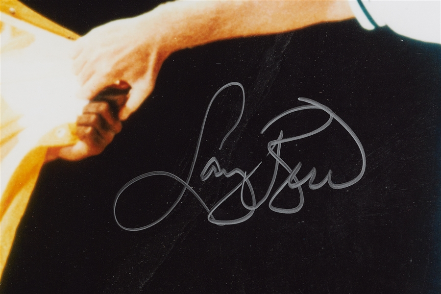 Larry Bird & Magic Johnson Signed 16x20 Framed Photo (BAS)