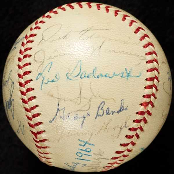 1964 Minnesota Twins Team-Signed OAL Baseball (28)