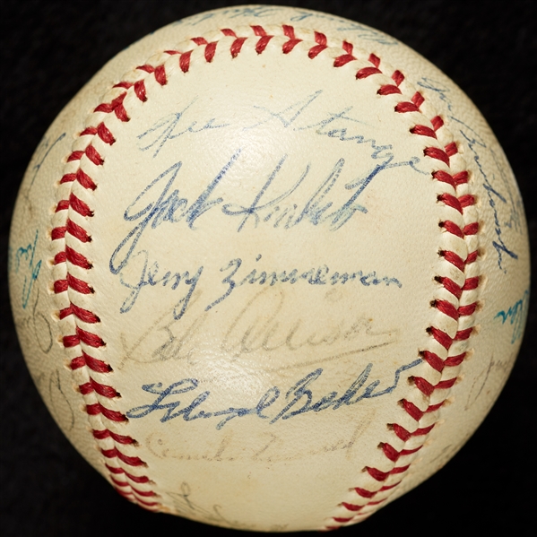 1964 Minnesota Twins Team-Signed OAL Baseball (28)