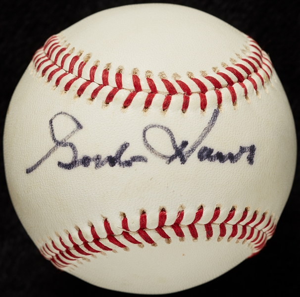 Gordie Howe Single-Signed Wilson Baseball (BAS)