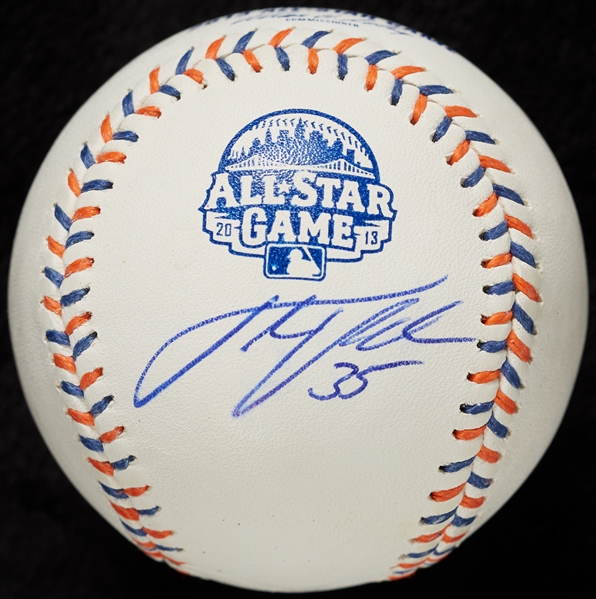 Justin Verlander Single-Signed 2013 ASG Baseball (BAS)