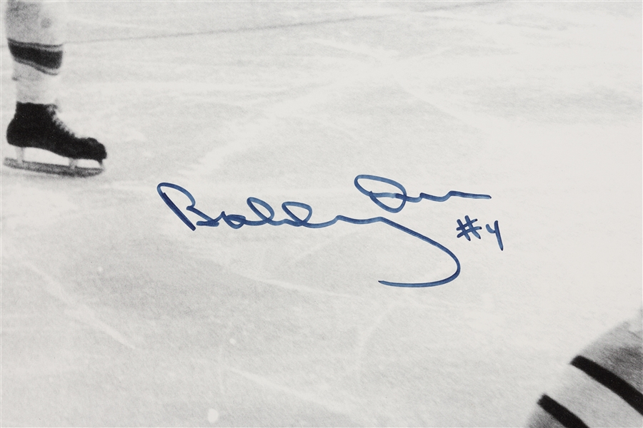 Bobby Orr Signed 16x20 Framed Photo (Steiner)