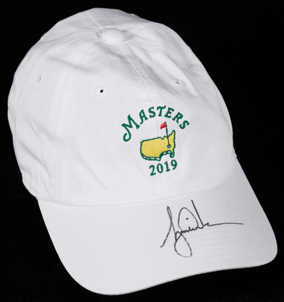 Tiger Woods Signed 2019 Masters Cap (JSA)
