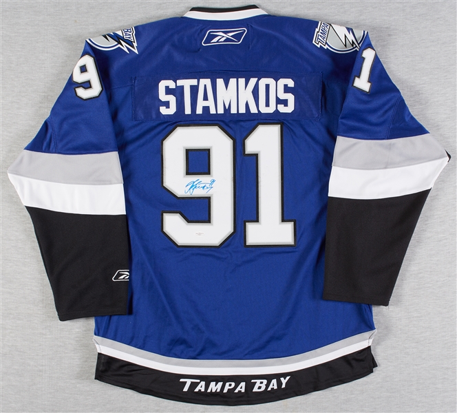 Steven Stamkos Signed Lightning Jersey (JSA)