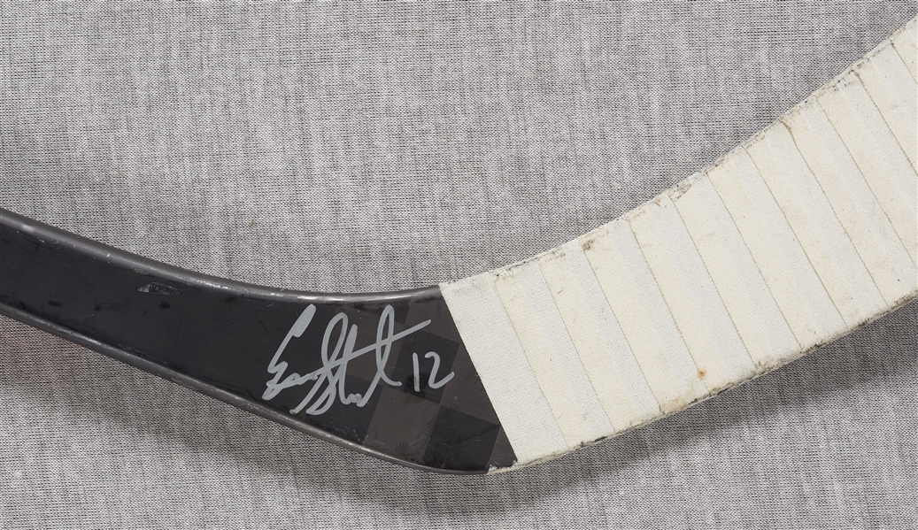 Eric Staal, Dion Phaneuf & Ryan Miller Game-Used Hockey Sticks (3)