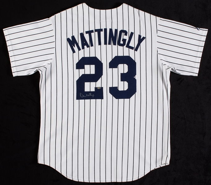 Don Mattingly Signed Yankees Jersey (BAS)