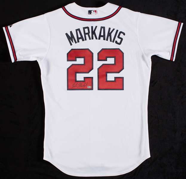 Nick Markakis Signed Braves Jersey (MLB)