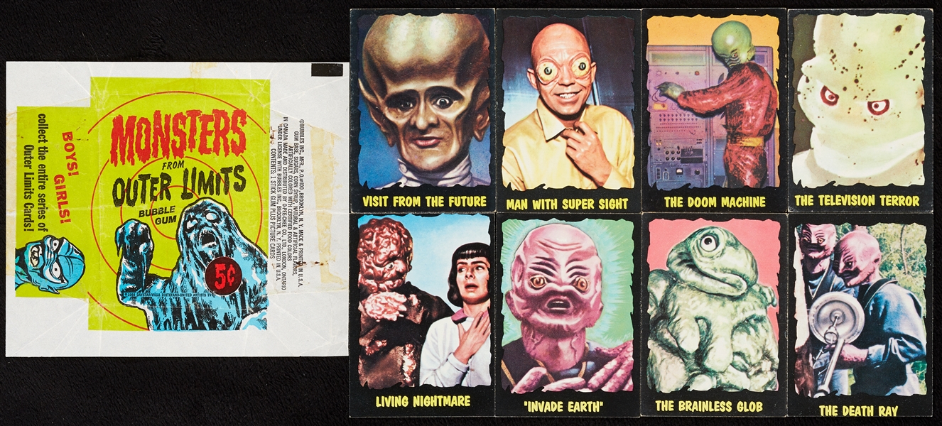 1964 Monsters From Outer Limits Complete Set (51)