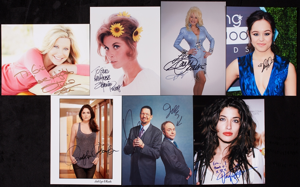 Celebrity Signed 8x10 Photo Group (186)