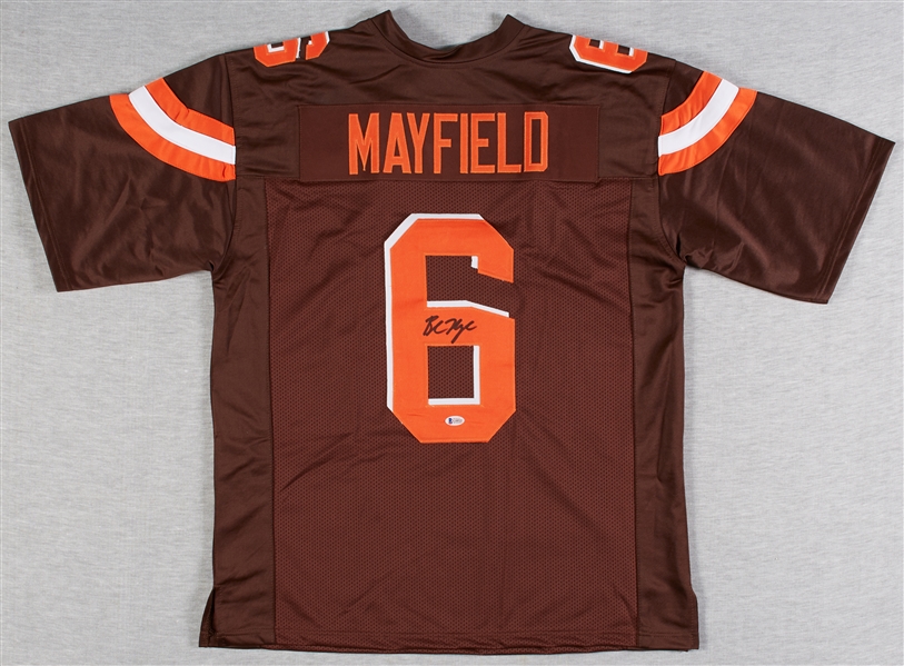 Baker Mayfield Signed Browns Jersey (BAS)