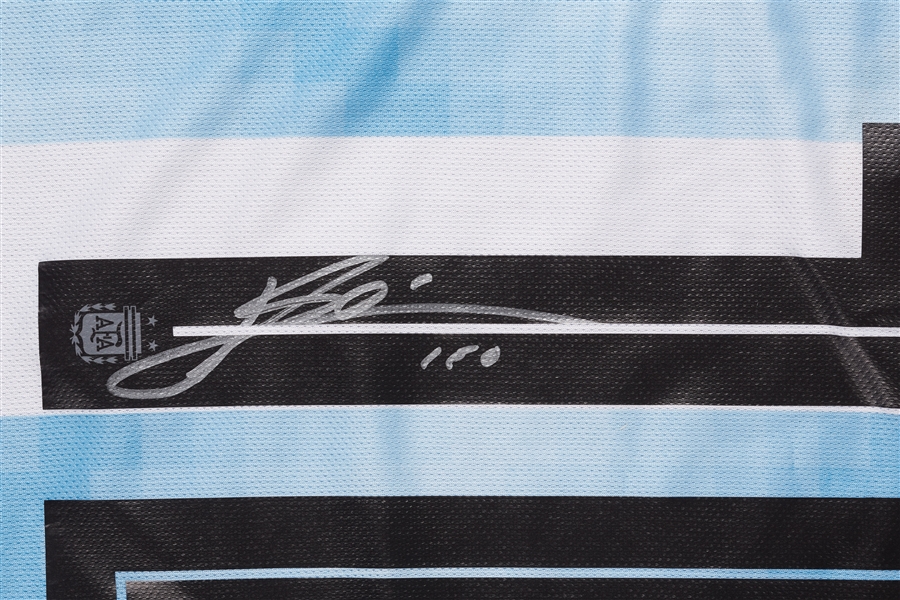 Lionel Messi Signed Argentina Jersey (BAS)