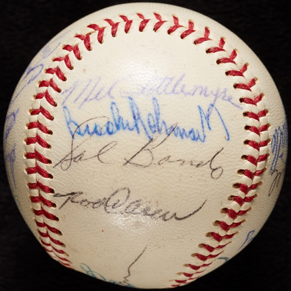1969 American League All-Star Team-Signed OAL Baseball (17)