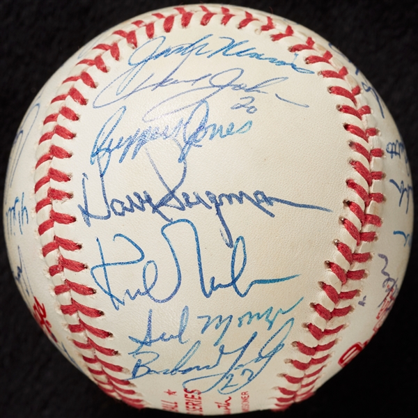 1984 Detroit Tigers World Champs Team-Signed WS Baseball (26) (BAS)
