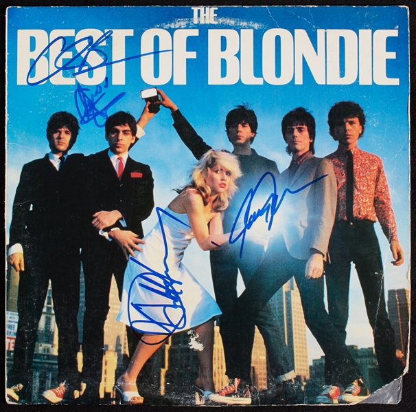 Blondie Best of Blondie Group Signed Album (4) (BAS)