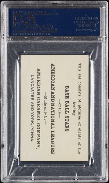 1921 E121 American Caramel Tom Griffith PSA 5.5