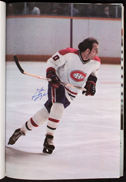 Multi-Signed Hockey Photo Album Pair with 38 Signatures Including Wayne Gretzky (2)