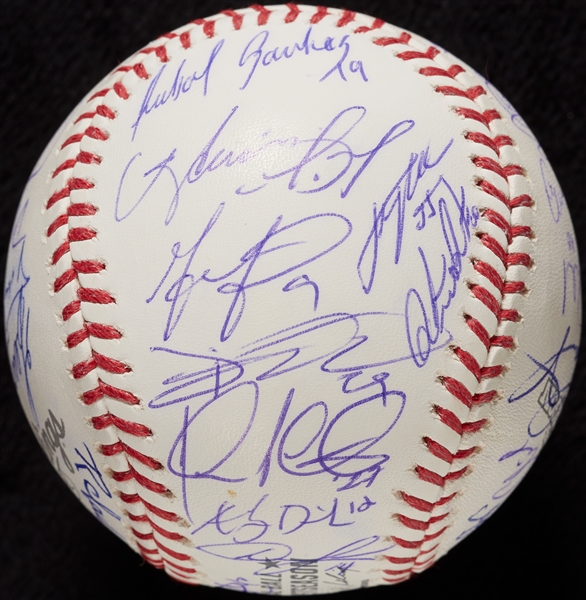2012 Detroit Tigers Team-Signed Postseason OML Baseball (36)