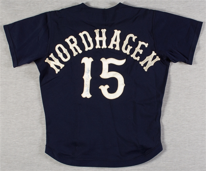 Wayne Nordhagen 1976-77 Game-Worn & Signed Chicago White Sox Road Jersey