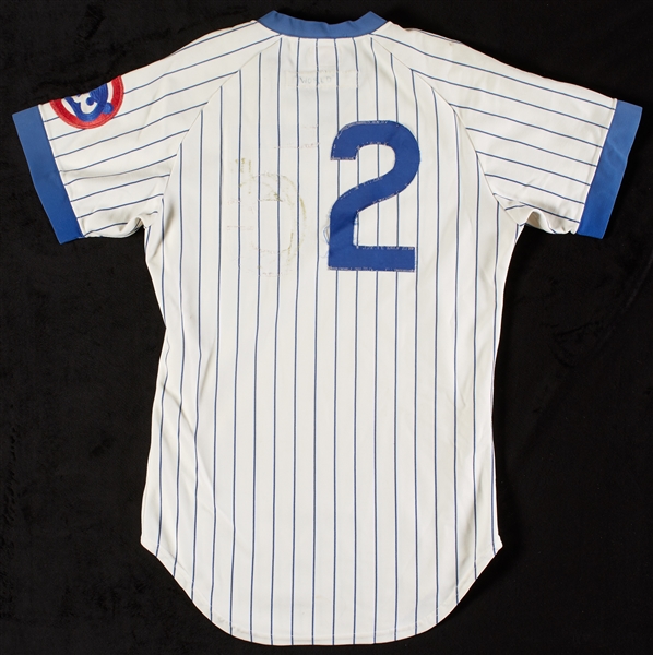 Peanuts Lowrey 1979 Game-Worn Chicago Cubs Home Jersey