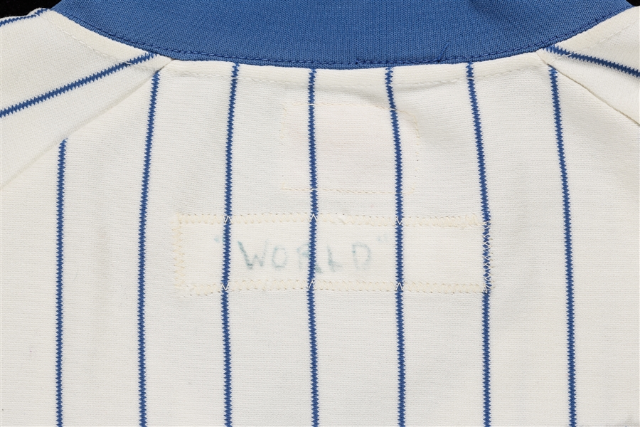 Peanuts Lowrey 1979 Game-Worn Chicago Cubs Home Jersey