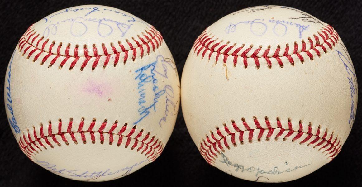 1969 American League All-Star Team-Signed Baseballs (3)