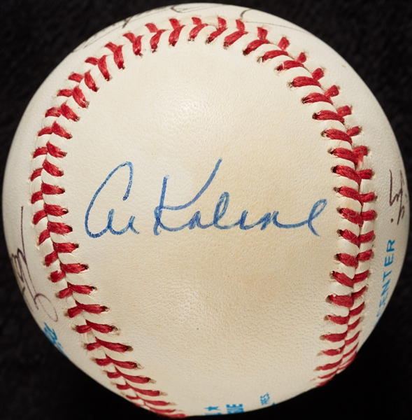 1968 Detroit Tigers Signed OAL Baseball with Northrup, McLain, Kaline, Horton & Brown (5)
