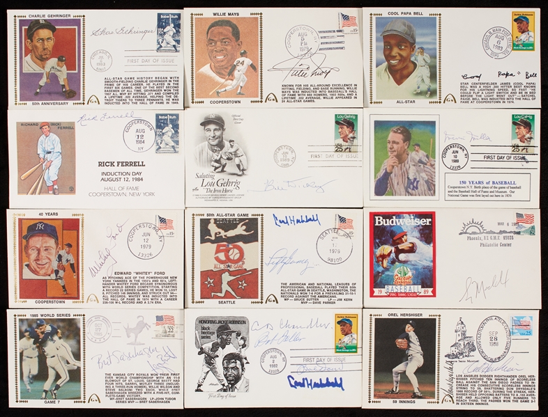 Baseball Signed Cachet Collection (245)