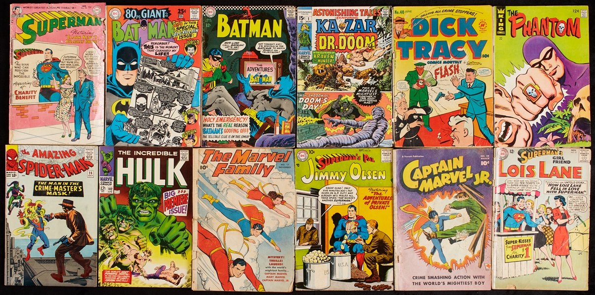 Silver Age 1940s-1970s Comic Book Collection (123)