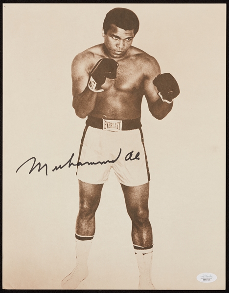 Muhammad Ali Signed 11x14 Photo (JSA)