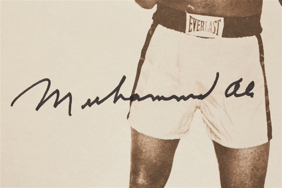 Muhammad Ali Signed 11x14 Photo (JSA)