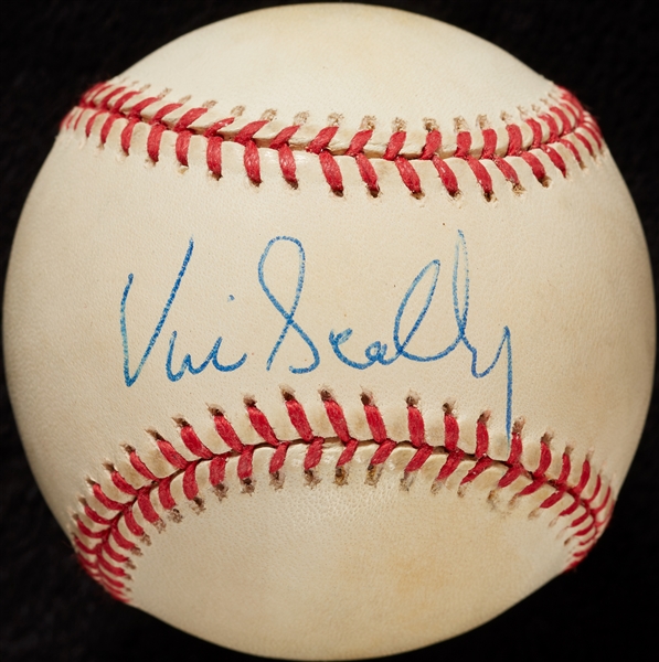 Vin Scully Single-Signed ONL Baseball 
