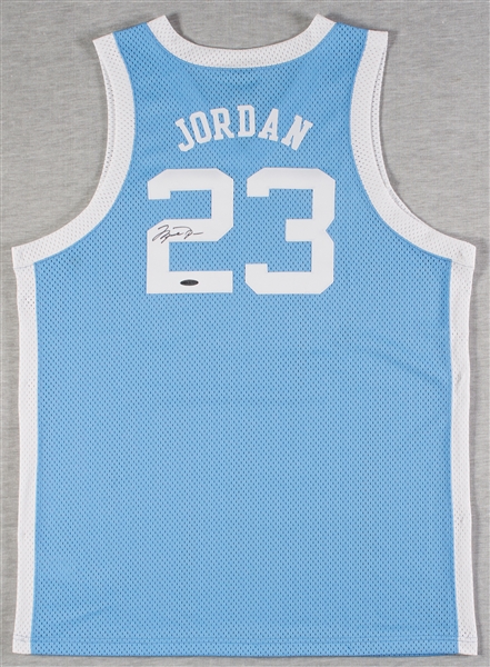 Michael Jordan Signed North Carolina Jersey (UDA)