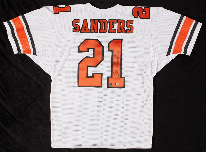Barry Sanders Signed Oklahoma State Jersey (BAS)