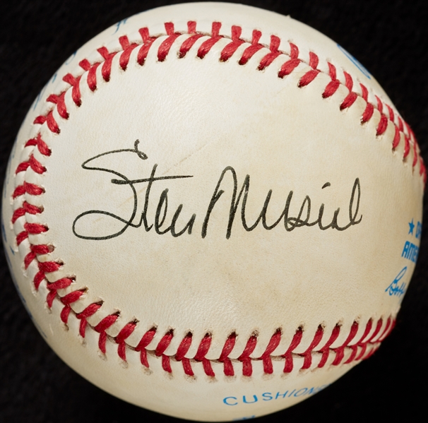 Ted Williams, Joe DiMaggio & Stan Musial Signed OAL Baseball (3) (BAS)