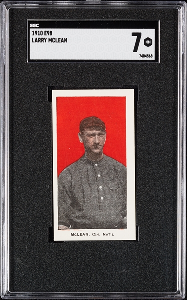 1910 E98 “Set of 30” Larry McLean in SGC 7 NM