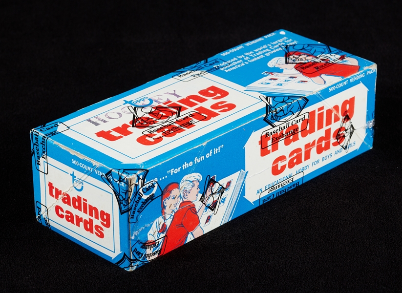 1971-72 Topps Hockey Vending Box (500) (Fritsch/BBCE)