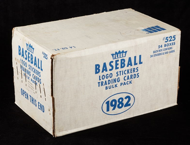1982 Fleer Baseball Vending Sealed Case (12,000)