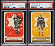 1933-34 O-Pee-Chee V304 Hockey PSA-Graded Complete Master Set - PSA Set Registry No. 12 (72)