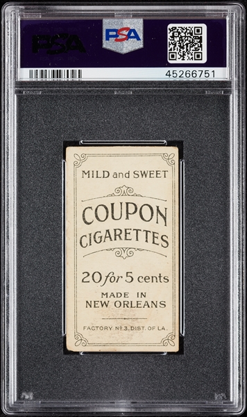 1914 T213 Coupon Cigarettes Type 2 Harry Davis Philadelphia Amer. PSA 3
