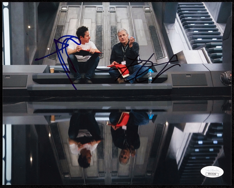 Lawrence Kasdan & JJ Abrams Star Wars Signed 8x10 Photo (JSA)