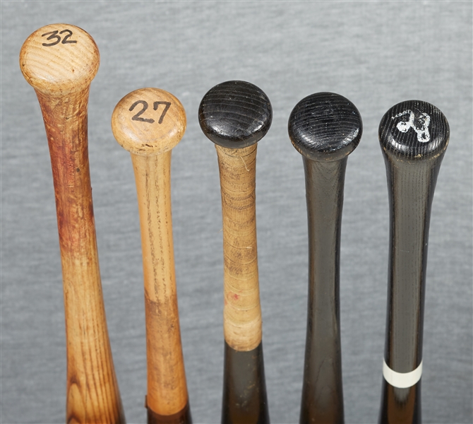 1987 St. Louis Cardinals NL Champs Game-Used Bat Collection (11)