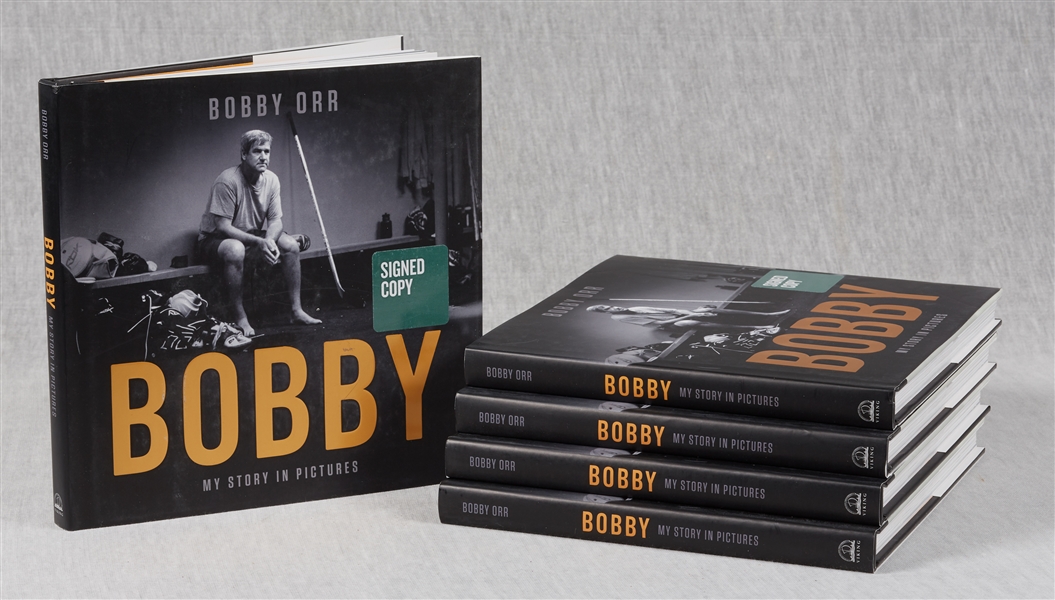 Bobby Orr Signed My Story In Pictures Books Group (5)