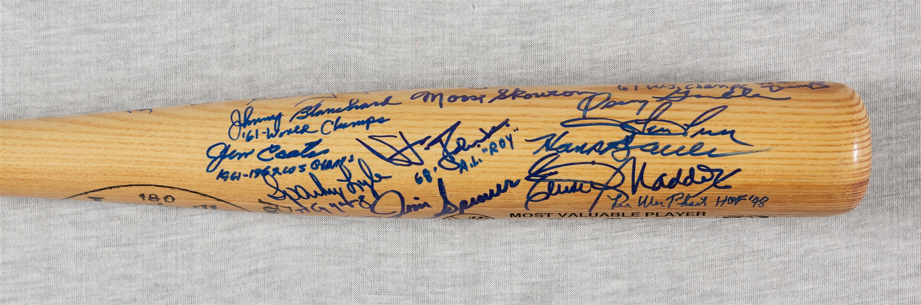 New York Yankees Multi-Signed Bat (28 Signatures) (PSA/DNA)
