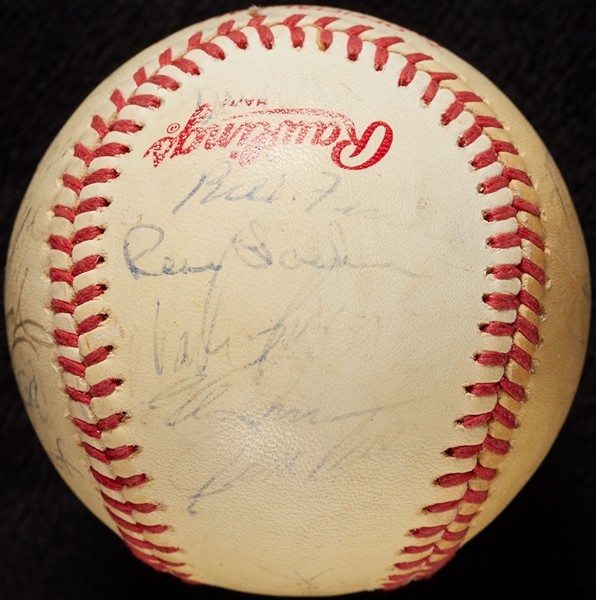 1986 Boston Red Sox AL Champs Team-Signed WS Baseball (26)