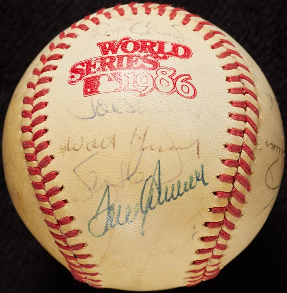 1986 Boston Red Sox AL Champs Team-Signed WS Baseball (26)