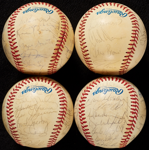 1986 All-Star Game National & American League Team-Signed Baseball Group (4)