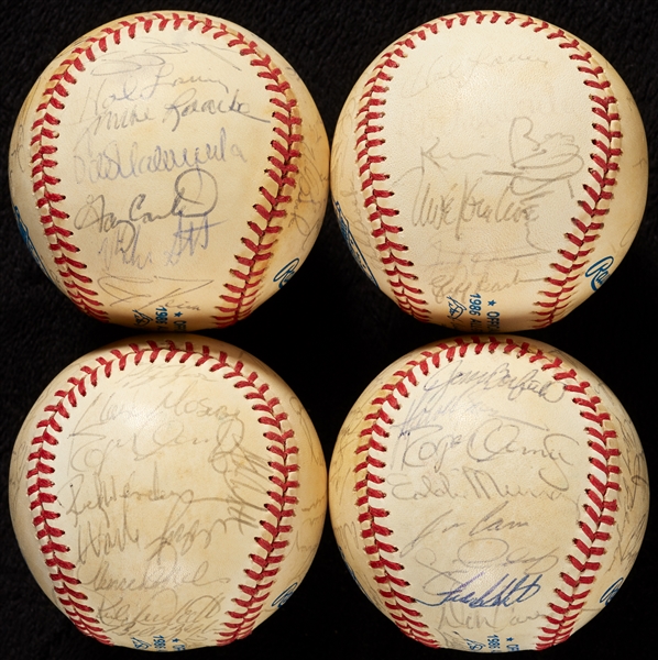 1986 All-Star Game National & American League Team-Signed Baseball Group (4)