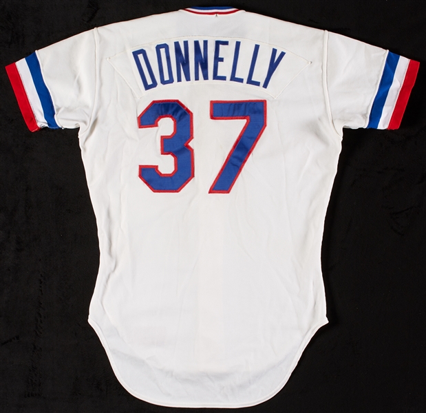 Rich Donnelly 1983 Game-Worn Texas Rangers Home Jersey